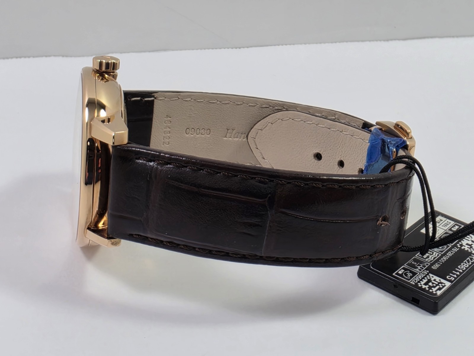Rado Coupole SWISS Automatic Rose Gold Brown Leather Strap Men’s Watch R22861115