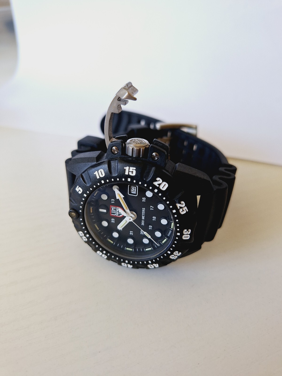 Luminox Scott Cassell Deep Black Dial Men’s Watch 1550 Save the Sea Wolves