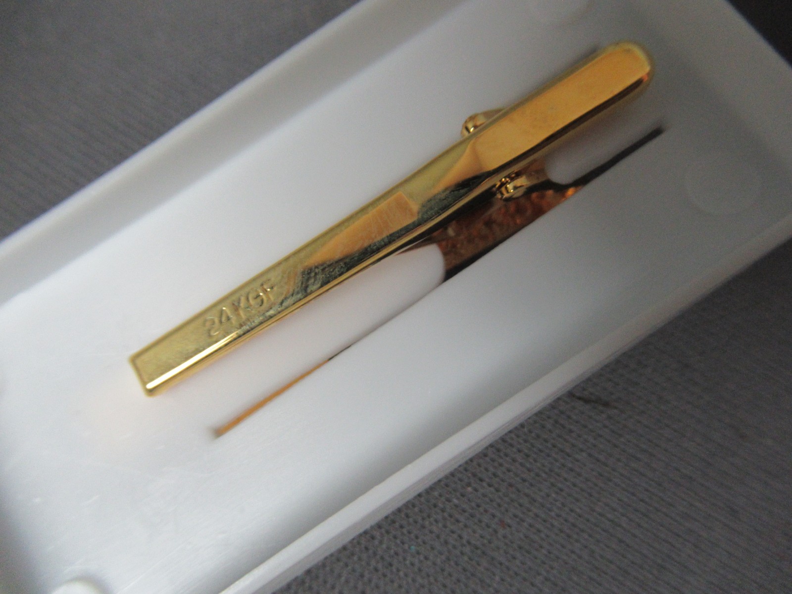 NIB Gold Tie Bar Republic of Korea Air Force – Operations Command – 24K GF c6 lm