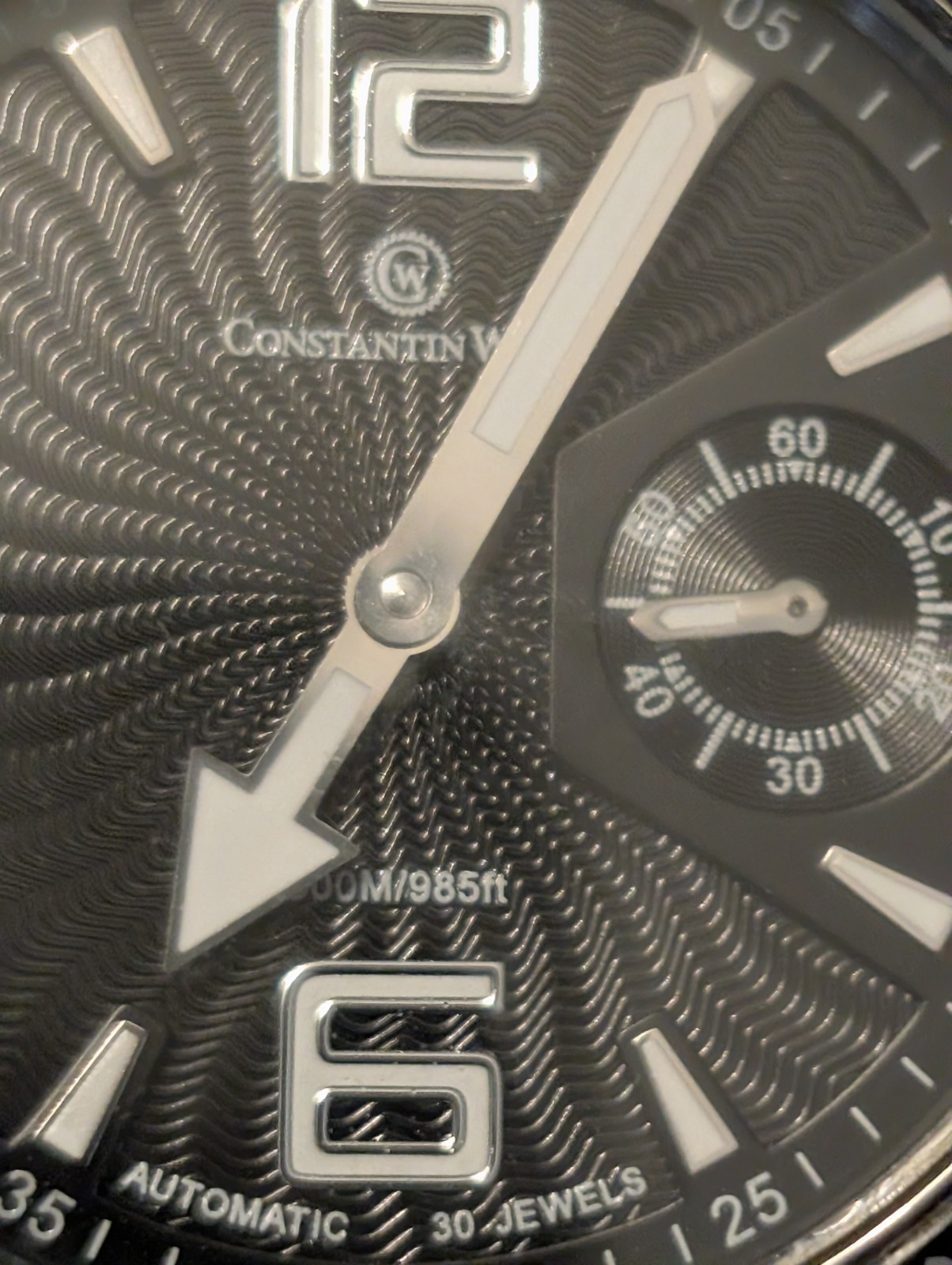 Constantin Weisz 300M Diver Automatic Men’s German Made Watch