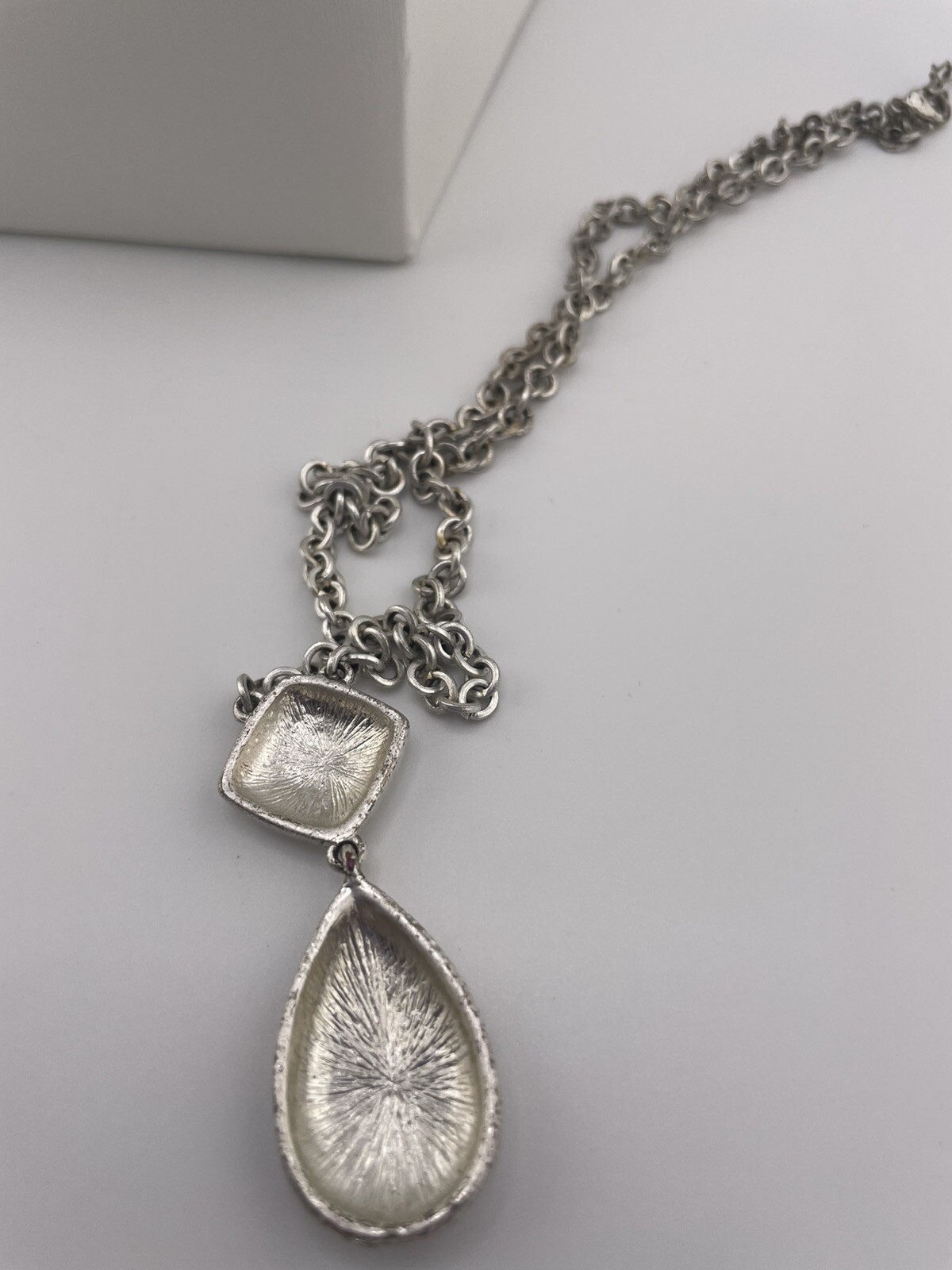 dana buchman Necklaces Sliver Tone 19 1/2 Inches AB-2