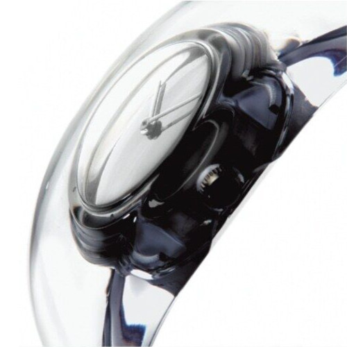 ISSEY MIYAKE SILAW001 Clear Bangle “O” Designed by Tokujin Yoshioka Quartz Watch