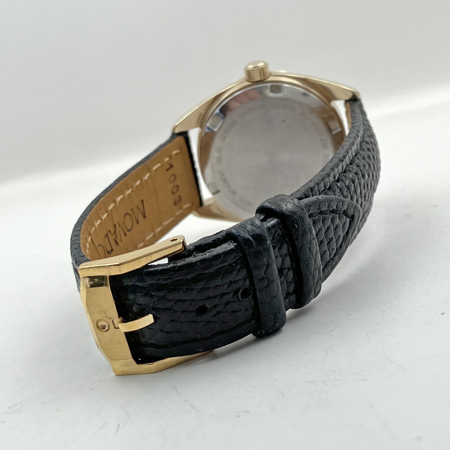 Certified Swiss Quartz Watch Sapphire Crystal Fluted Bezel 30mm Movado Band