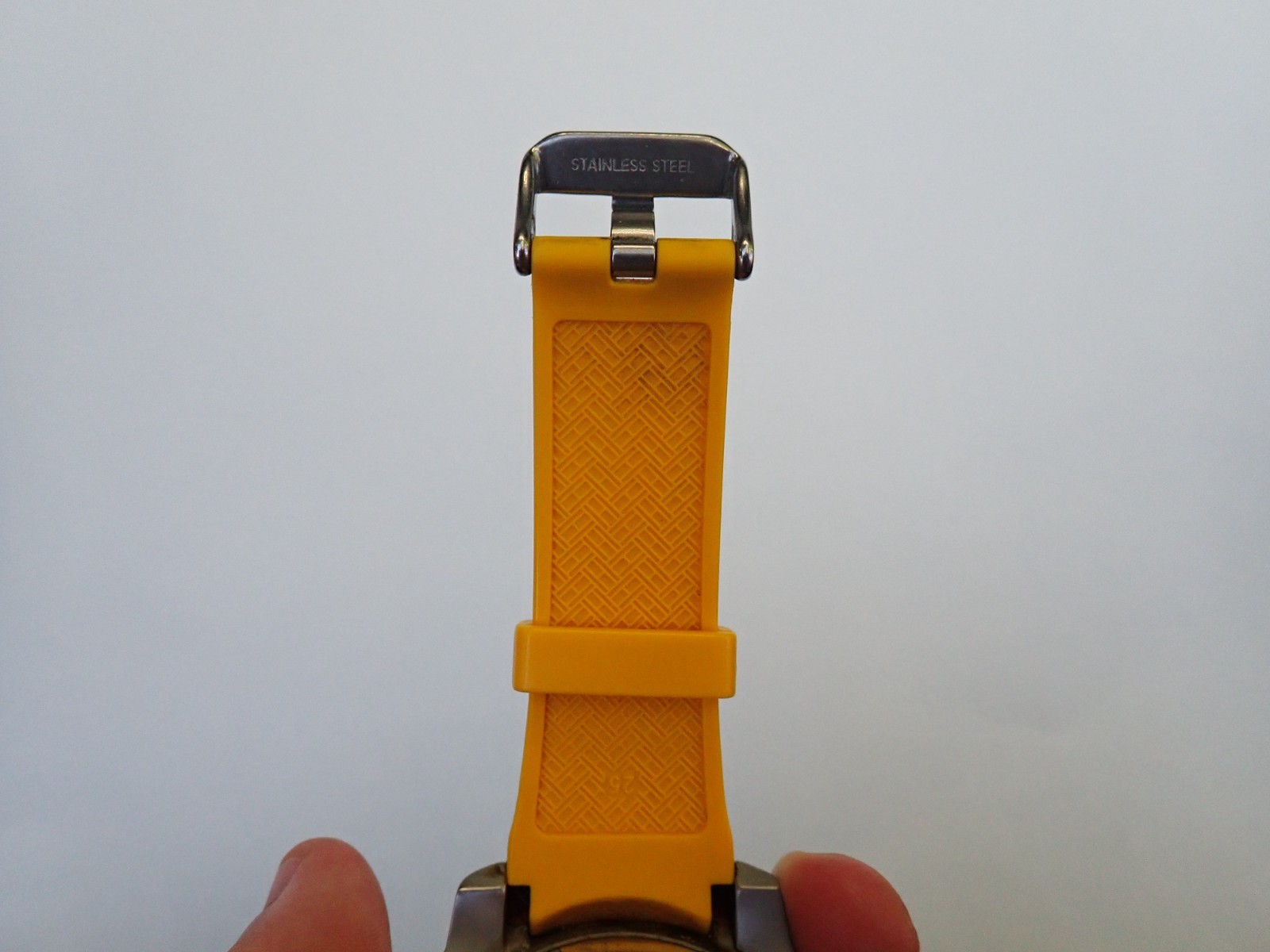 Tommy Hilfiger Yellow Blue Watch Mens