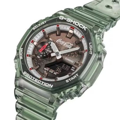 G-Shock x Coca-Cola 140th GA-2100CC-3AJR Green Bottle Glass Design NEW 2026 PSL