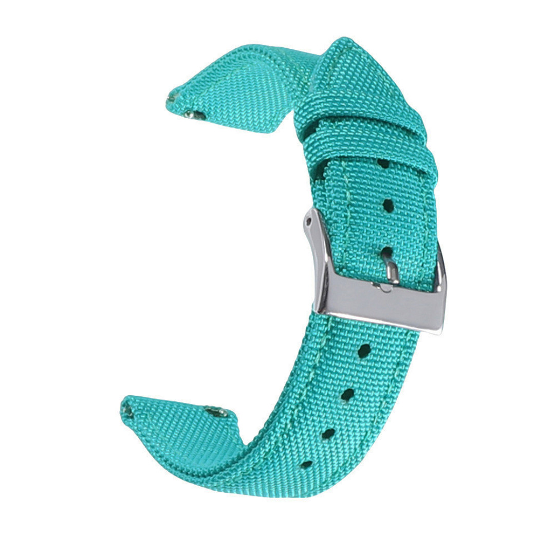 18mm 19mm 20mm 21mm 22mm 24mm Waterproof Sailcloth Watch Strap Two-Sided Nylon