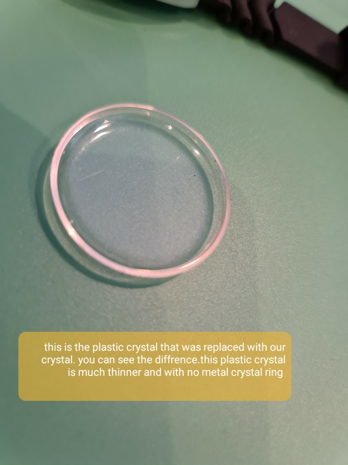 GLASS CRYSTAL FIT SEIKO 6138-7000 6106-7759, 6118-7000, 6118-7010, 6119-7080