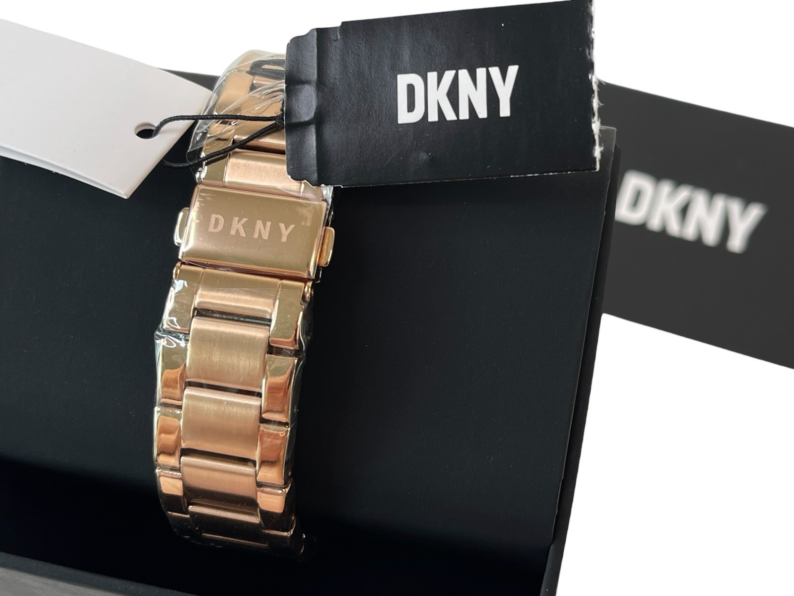 DKNY Stainless Steel SoHo NYC Women’s Watch Rose Gold – $135 MSRP – New in Box