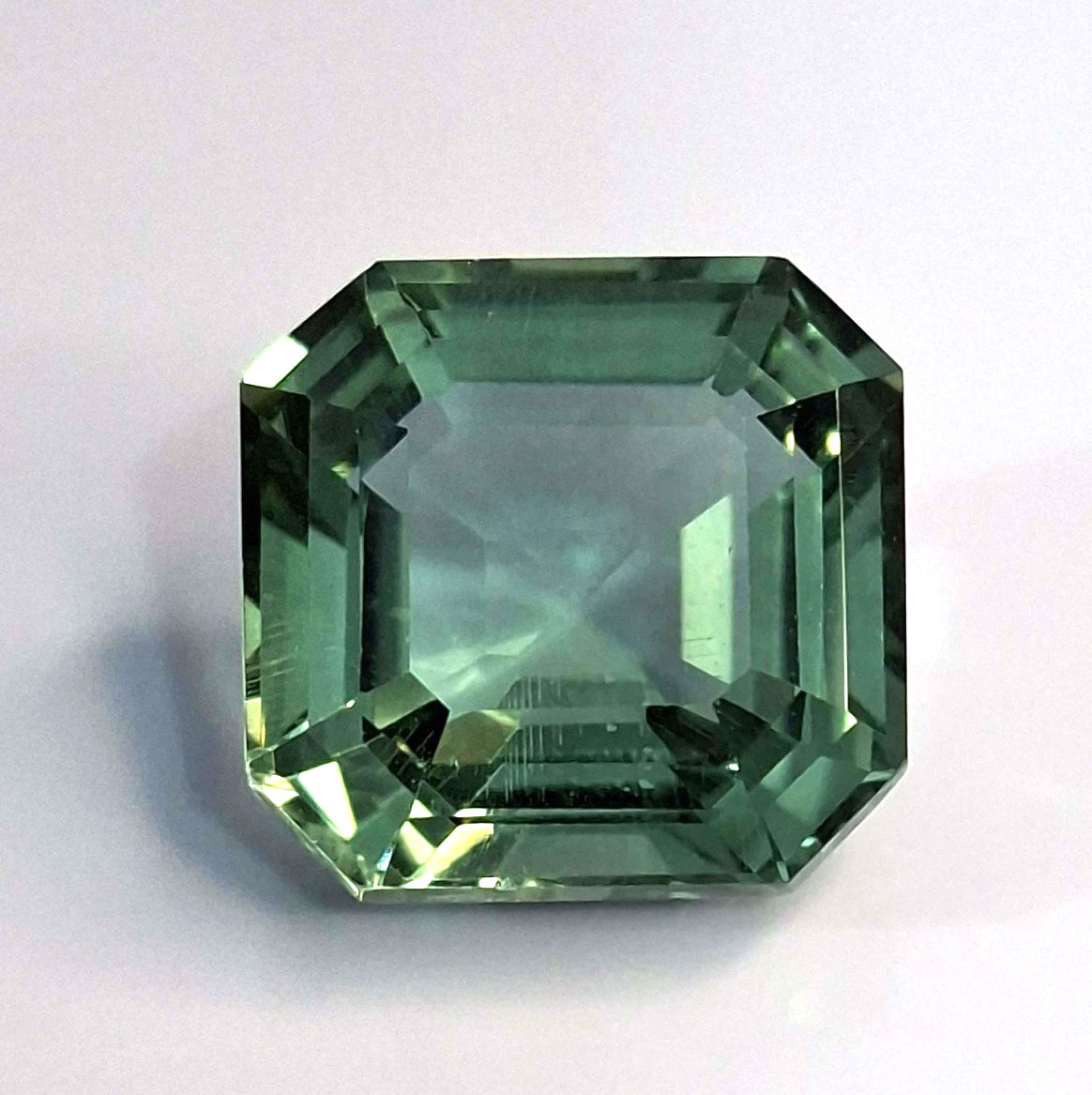 Sapphire Natural Green Asscher Cut 9-11 Ct Certified Loose Gemstone SP870