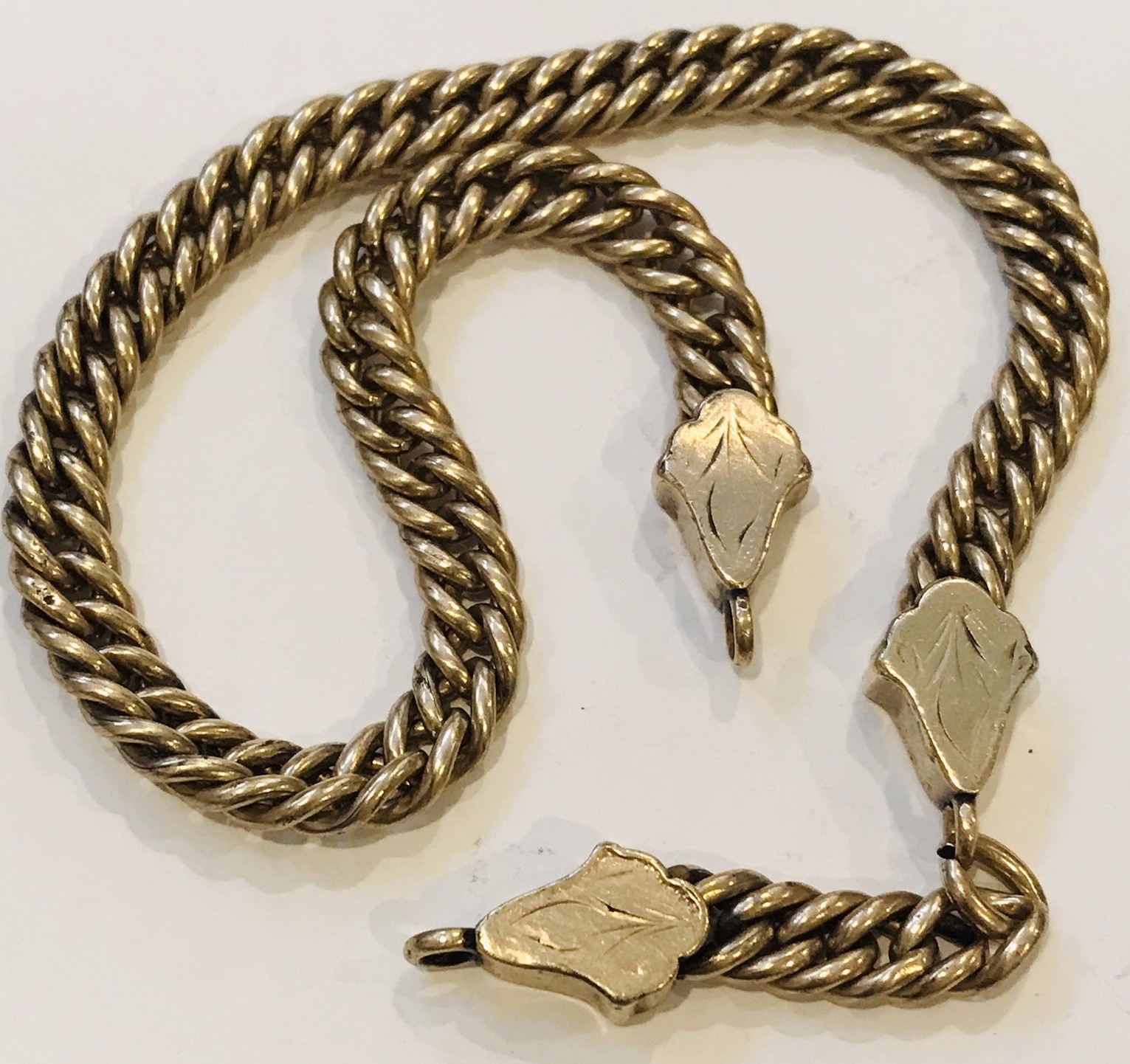 ANTIQUE 13” Victorian Gold Filled 45 Grams Pocket Watch necklace Chain
