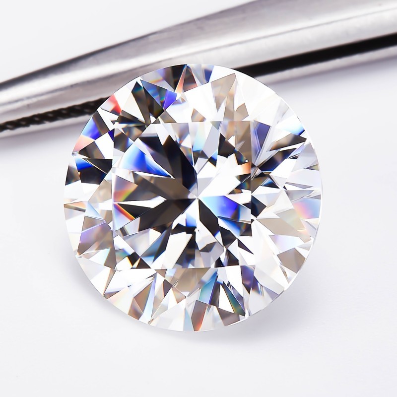 US Small Size Wholesale Loose Moissanite Round GRA VVS D 0.8mm-2.9mm for Jewelry