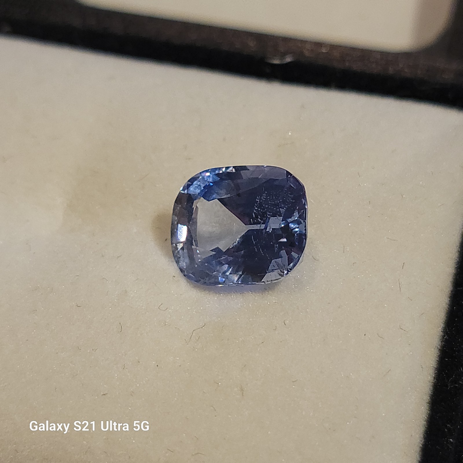 4.51 Carat Cut Unheated Blue Sapphire. Appraised by GIA Appr. NATURAL/BEAUTIFUL