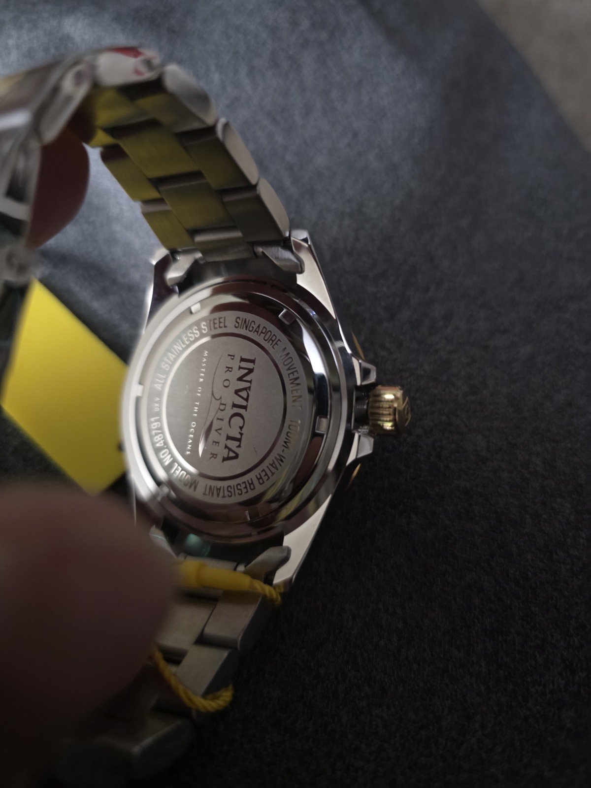 Invicta 48791 Pro Diver New Two-Tone Blue/Gold 43mm