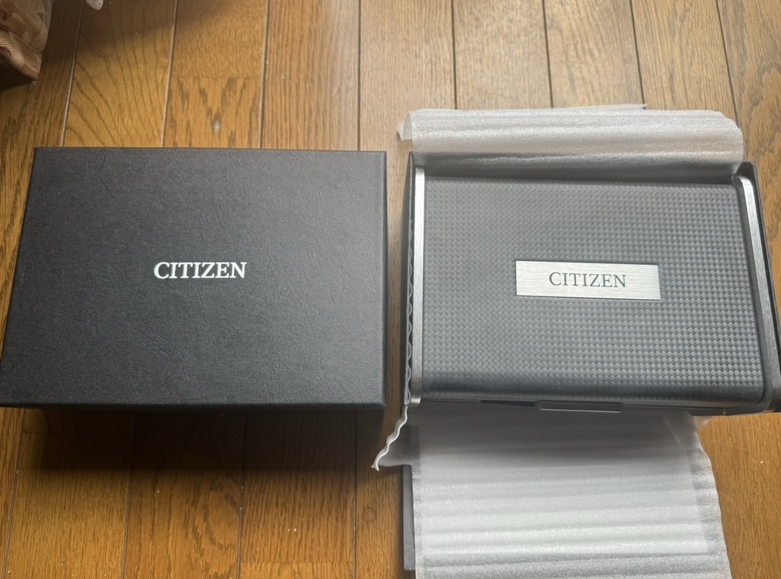 Citizen CA4544 53L men’s wristwatch Eco Drive Carson two tone color bracelet