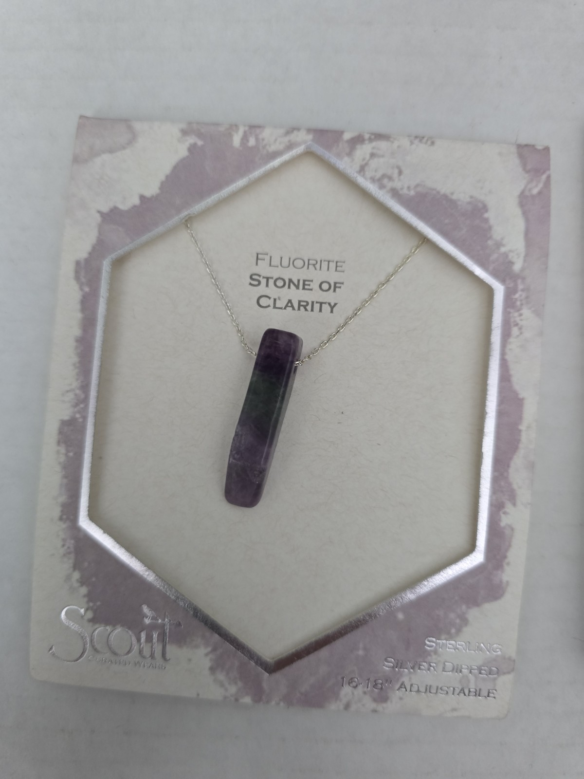 NWT Scout Curated Wears Gemstone Pendant Necklace Lot 8pc Gold Silver Dipped 16″