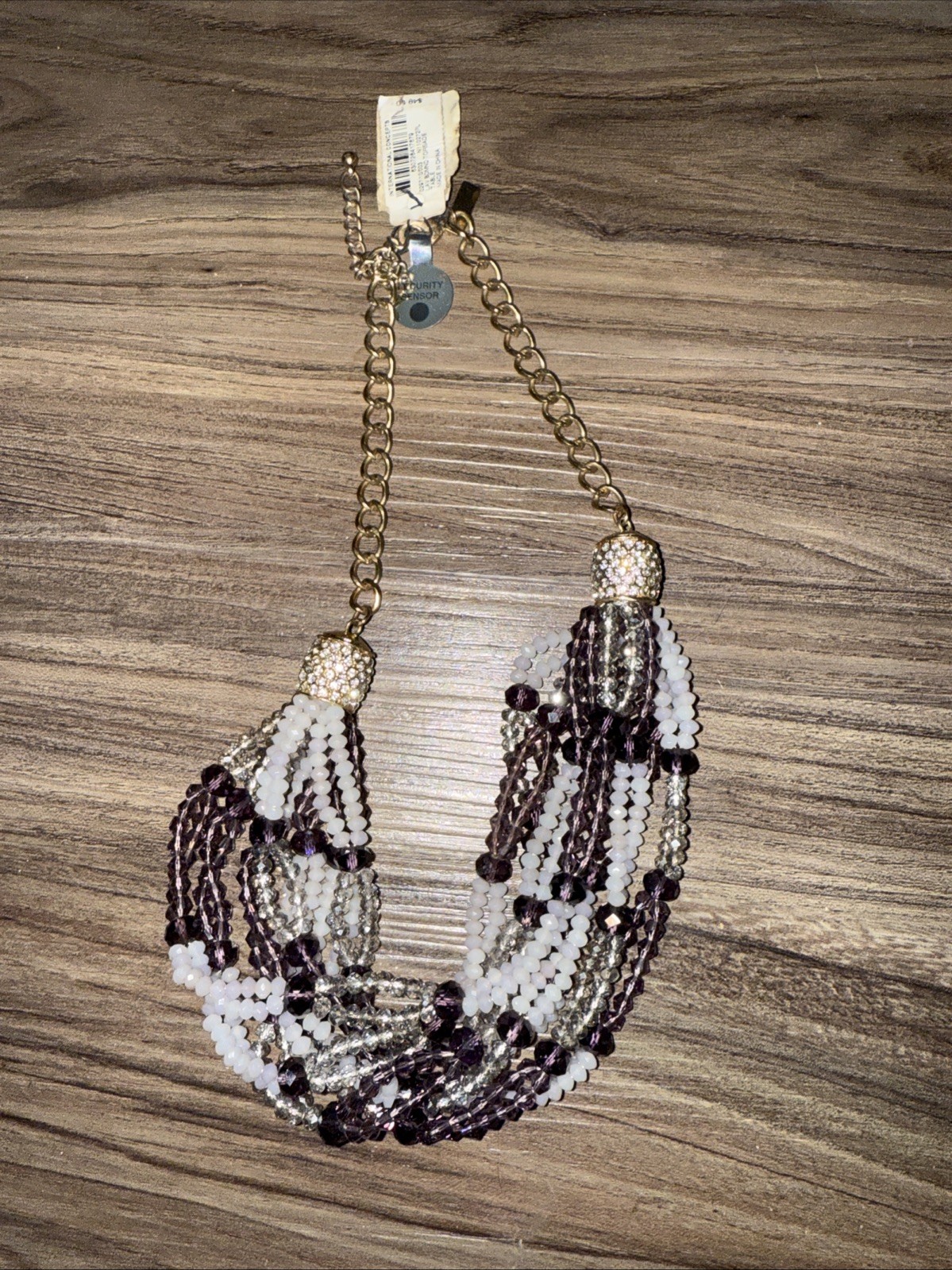 INC Necklace – 💜✨Vintage Purple Rhinestones & Crystals NEW w/ Tags 2 Available