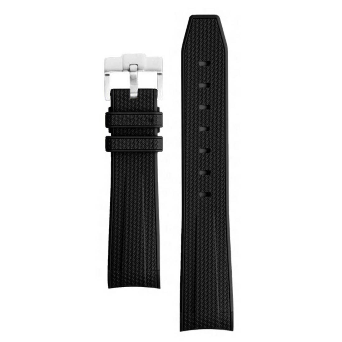 20mm Premium Rubber Watch Strap Band Bracelet Fits Omega Speedmaster Moonwatch