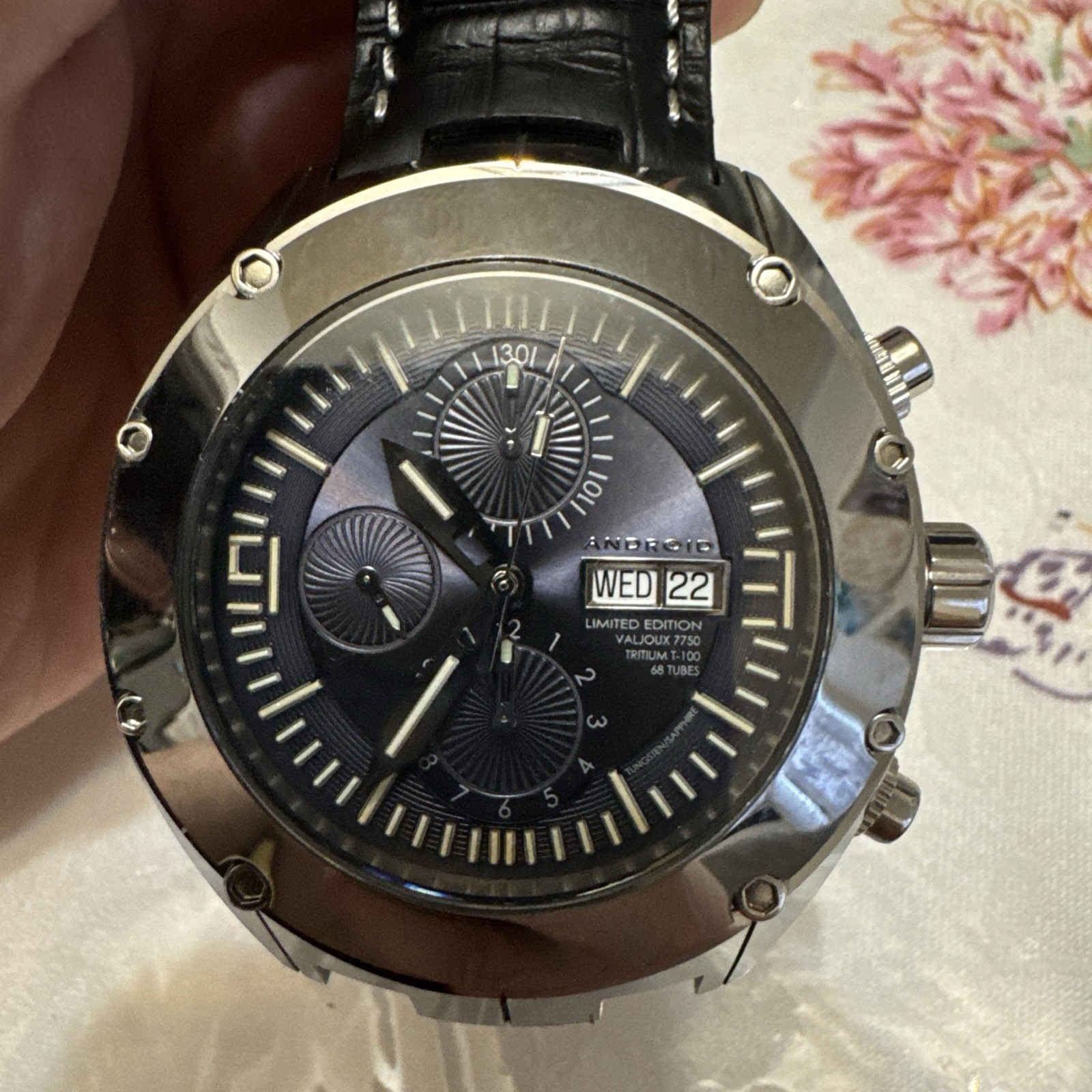 automatic mens swiss watch valjoux 7750