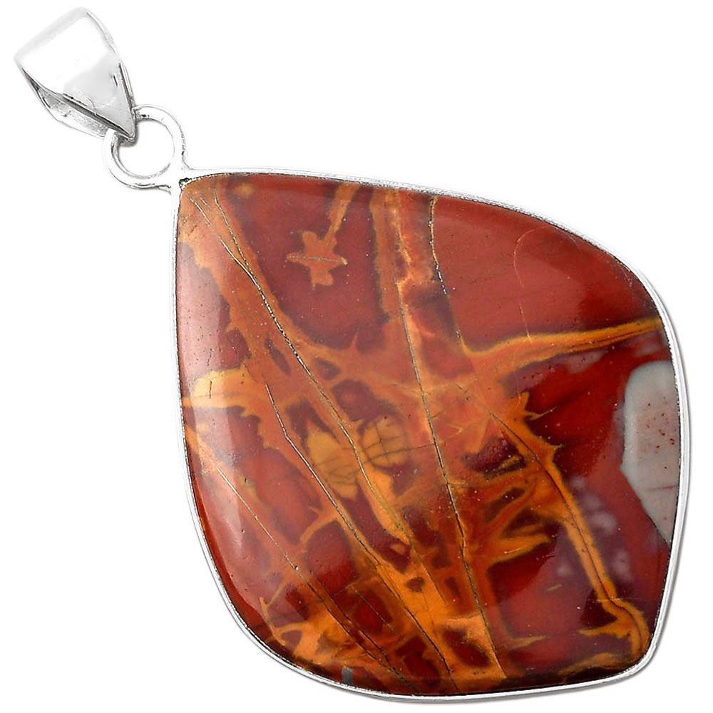 Natural Noreena Jasper 925 Sterling Silver Pendant Jewelry P-1001