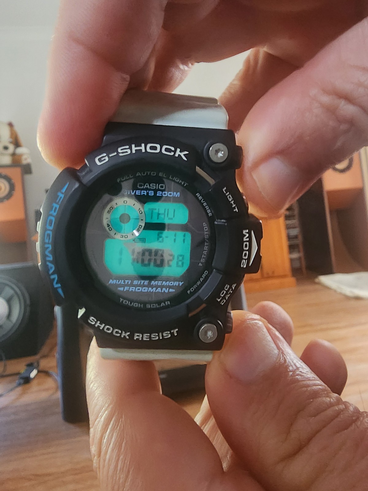 Casio G SHOCK Frogman DW 205K JAPAN .ICERC