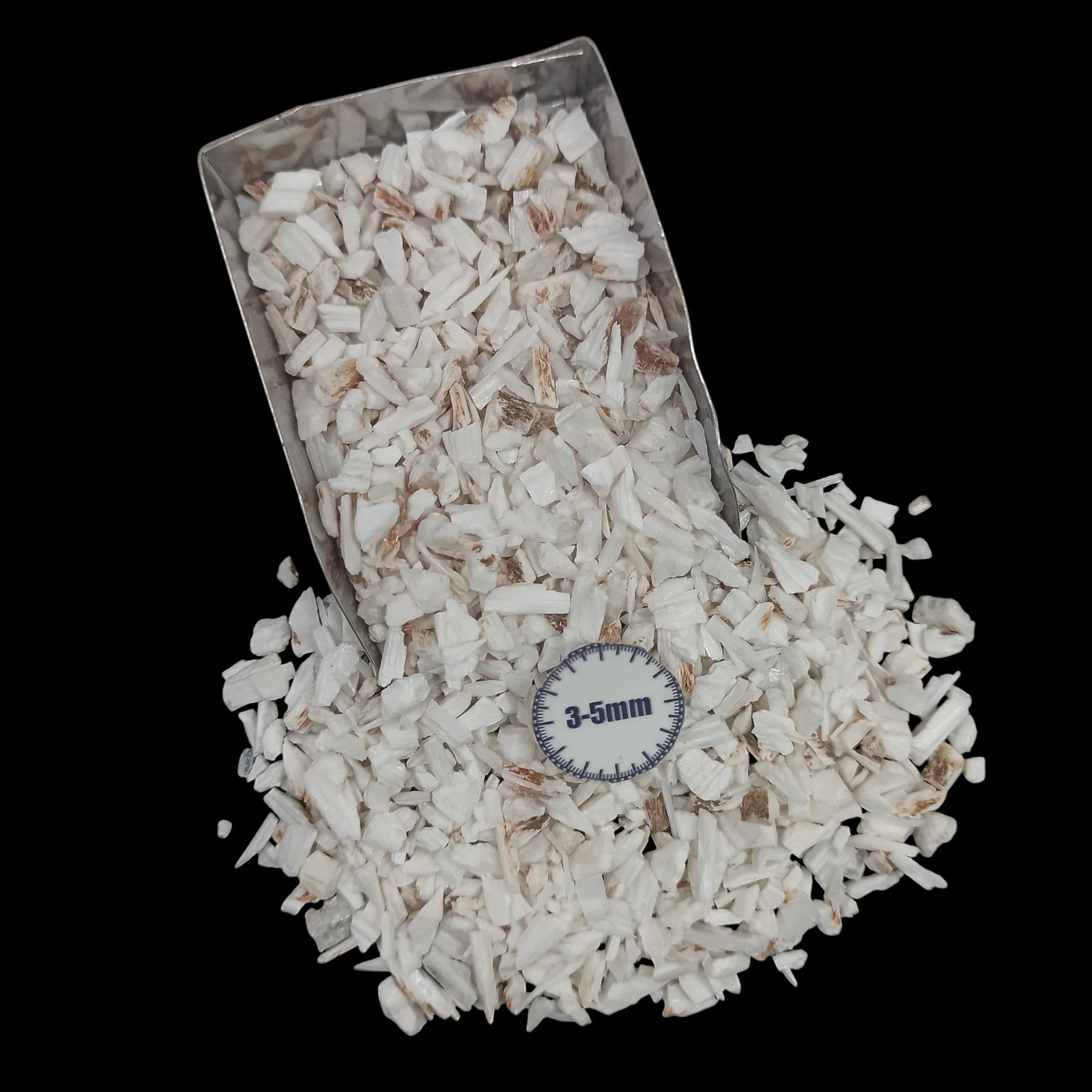 Scolecite Coarse Gemstone 3-5mm for Bottles Home Decor