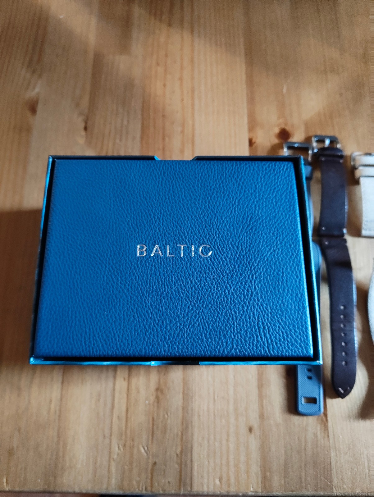 Baltic Aquascaphe Classic Black Automatic Diver, with extra straps and link.