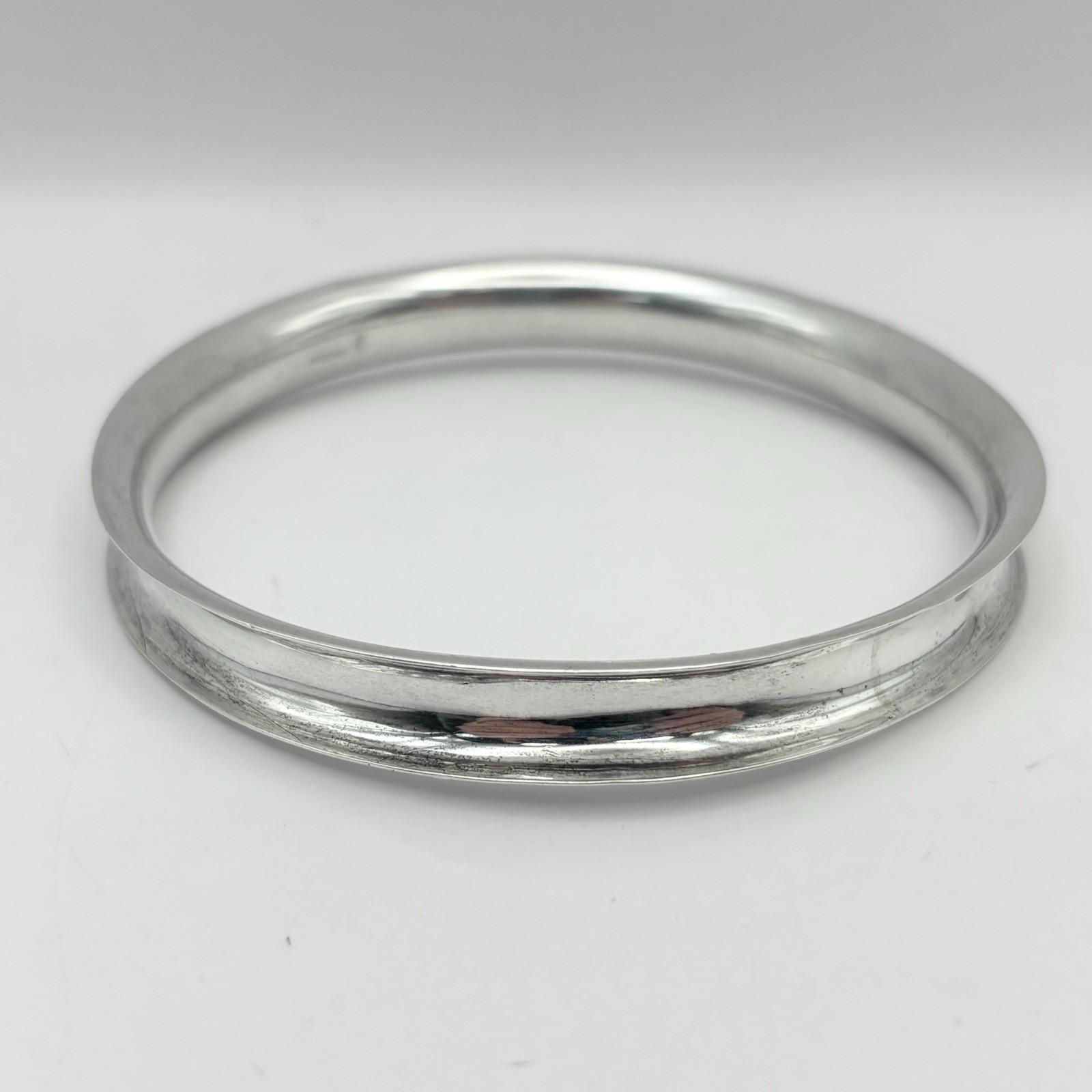 CEG Sterling Silver Channel Bracelet Bangle 925 Over 12 Grams