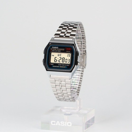 CASIO Collection A159WA-N1JH Men’s Digital Watch Resin Black Dial MADE IN JAPAN