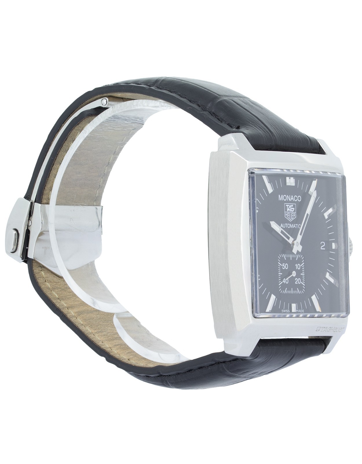 TAG Heuer Monaco Calibre 6 Serviced & Refinished WW2110 Box Papers Men’s Watch