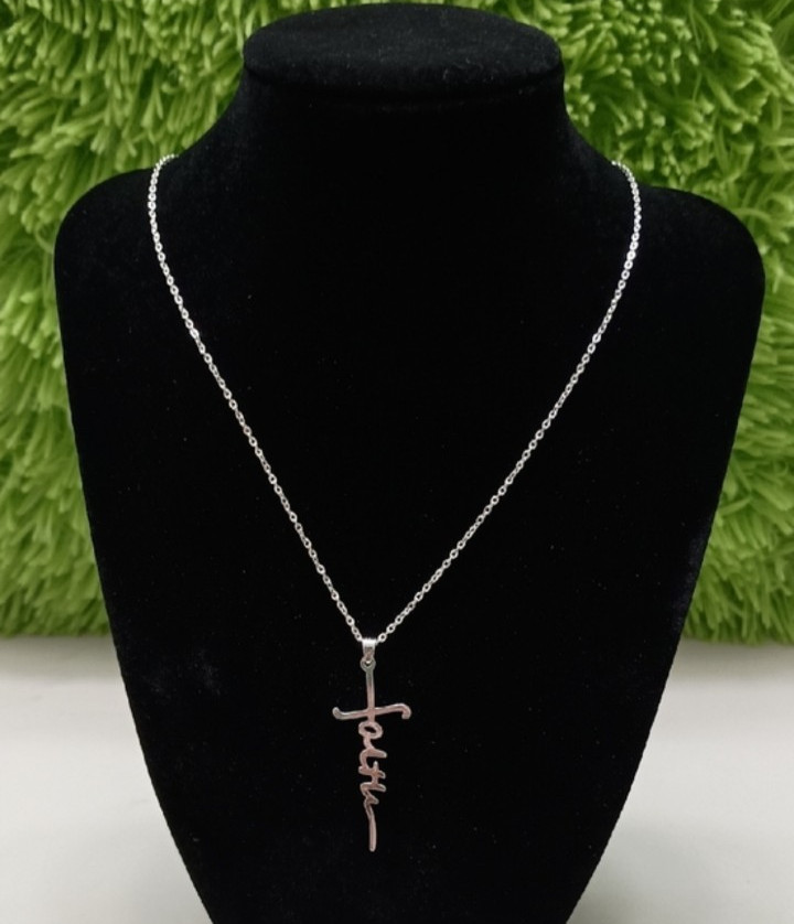 NEW Faith Necklace * S925 * 18 to 20 Inches * Lobster Claw Clasp * Gift Idea