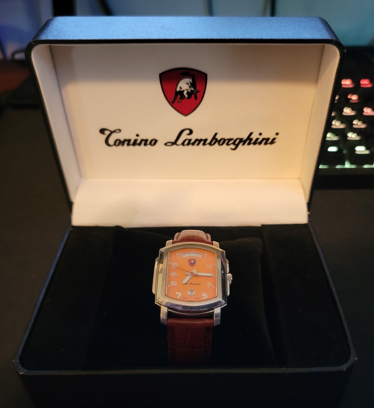 Tonino Lamborghini – UL102L OrangeWatch 7.5 Inch Wristband