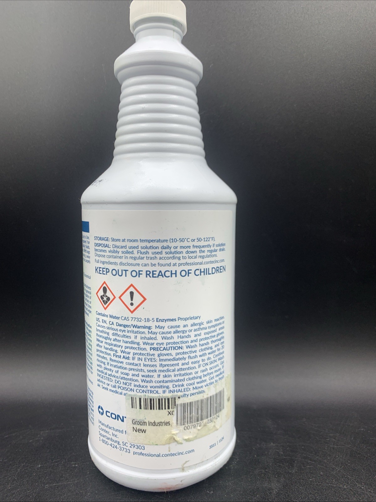 Sporicidin Enzyme Cleaner Concentrate – 1 Quart / 946 mL