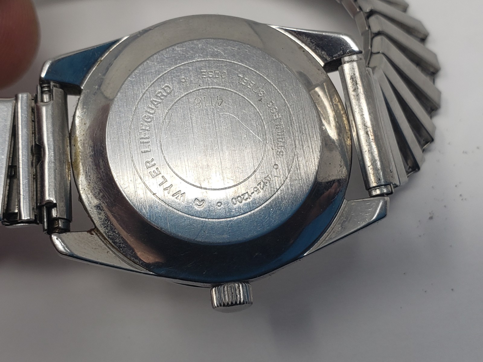 Wyler Railroad Approved Incaflex Manual Wind Hacking Vintage Watch