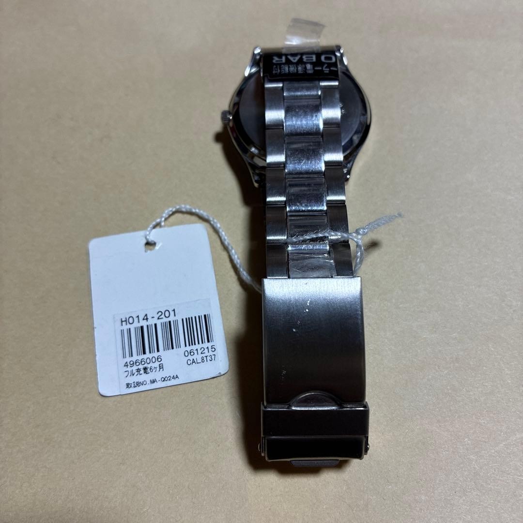 Q Q Citizen wristwatch H014 201 solar new working item