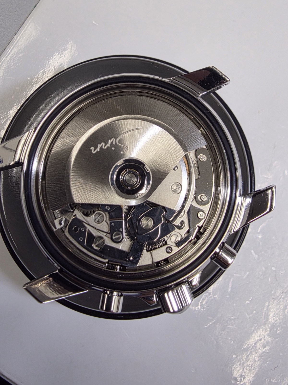 SINN 103ST VINTAGE CHRONO BLACK MATTE WATCH 41 MM (V.GOOD & PAPER & ORIGINAL)