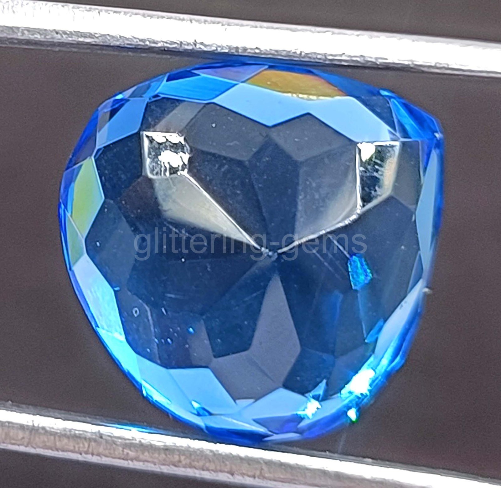 28.00 Carat Natural Blue Topaz Pear Shape IGL Certified Loose Gemstone 5DNO