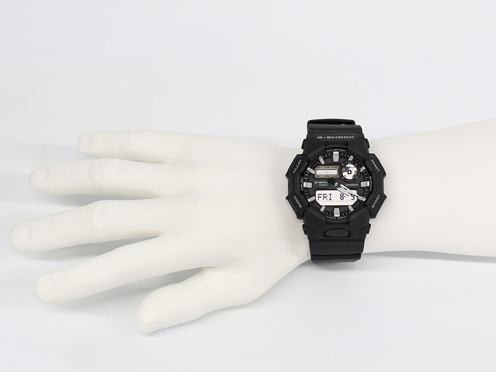 CASIO G-SHOCK GA-010-1A GA-010 GA Quartz Analog & Digital Black