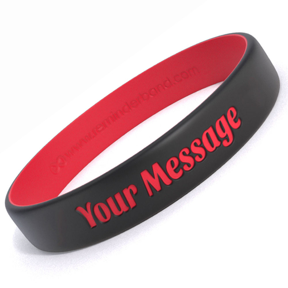 Custom Engraved Silicone Wristbands – Personalized Luxe Rubber Bracelets