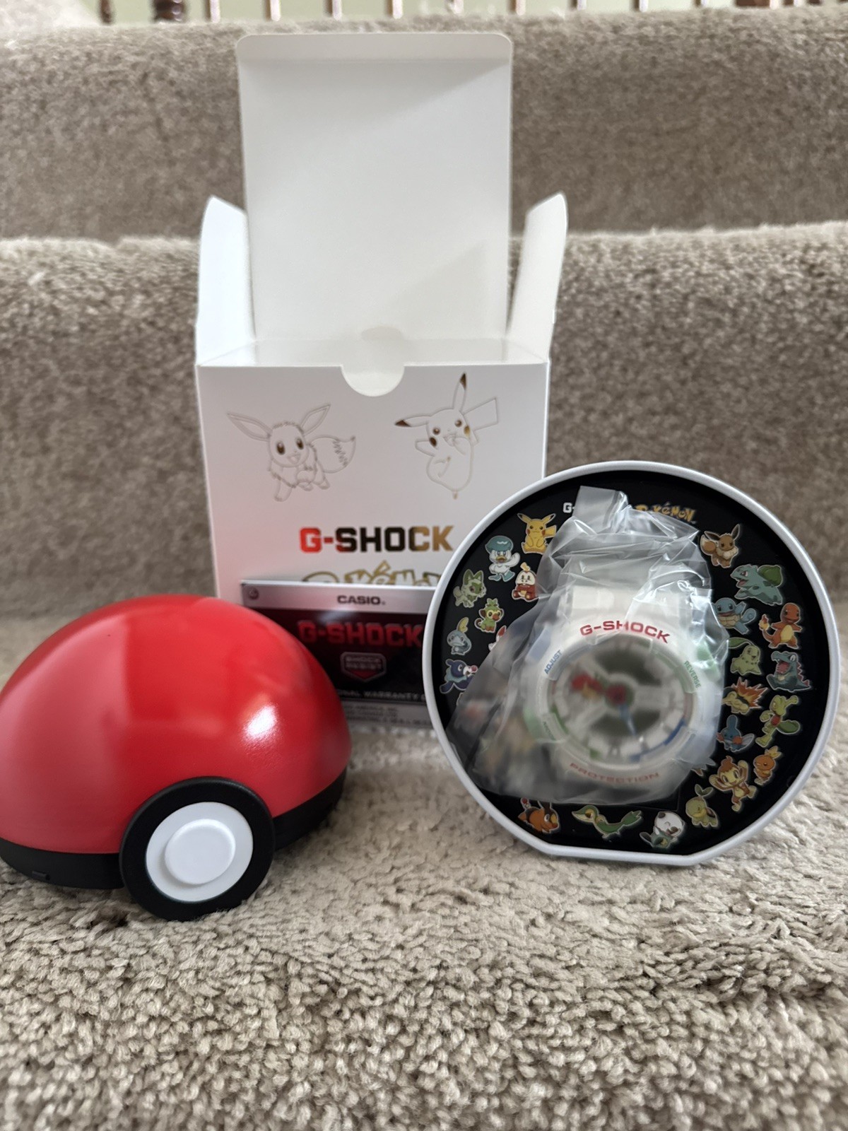 NEW Casio G-Shock X Pokémon Watch GA110PKM-7A IN HAND FAST SHIP
