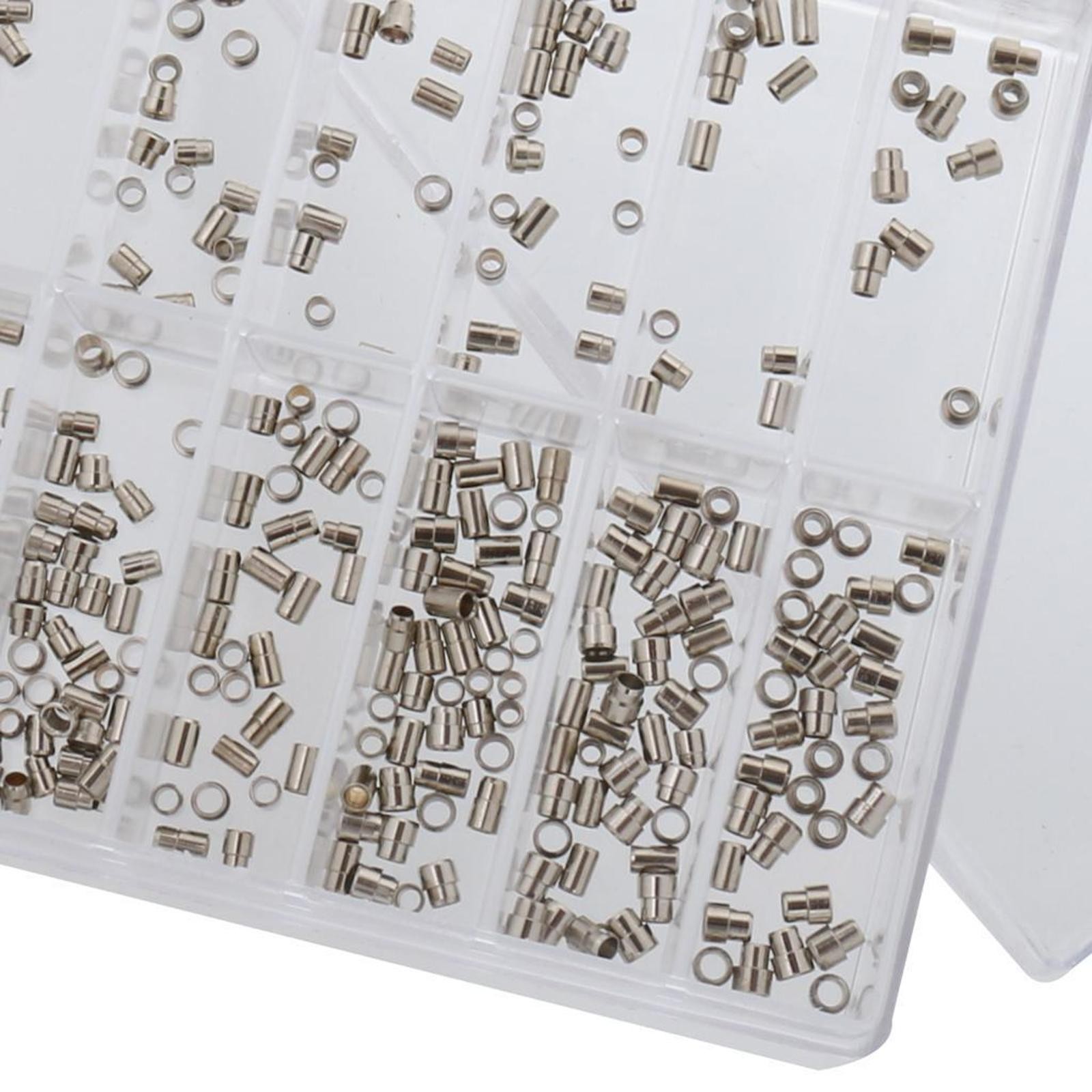 500Pcs 1.5-2.52mm Watch Case Crown Tube Assortment Watchmaker Repair Accessories