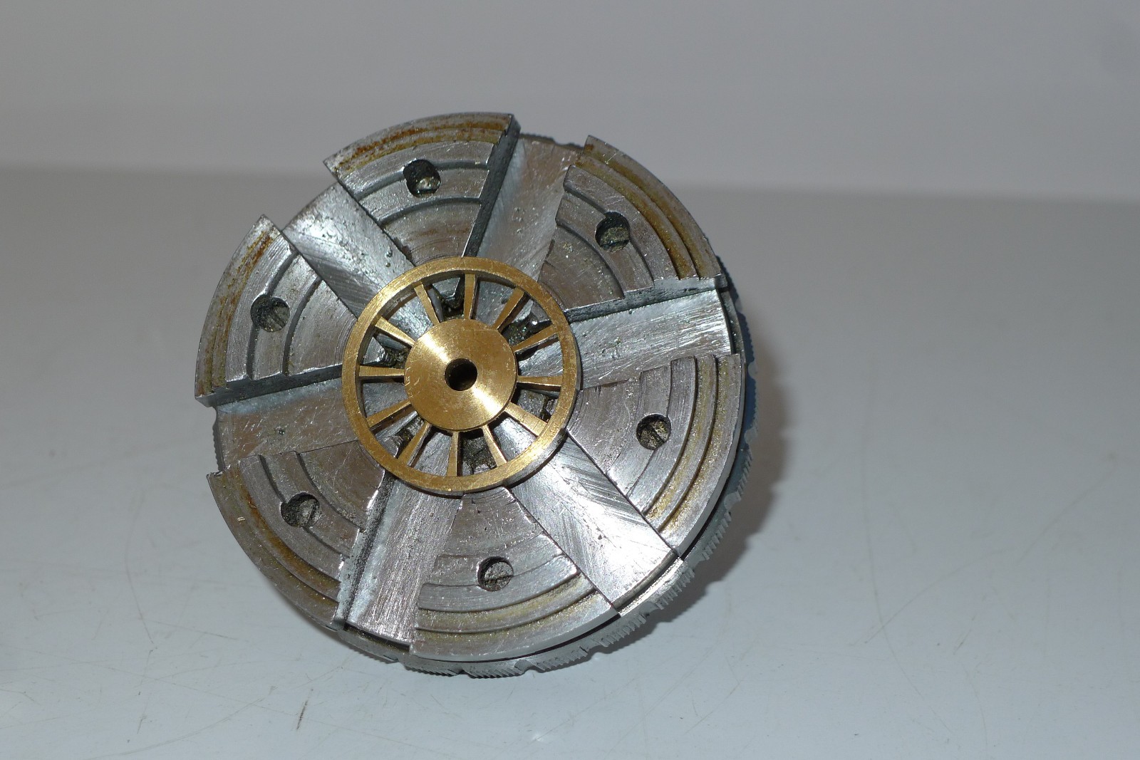 BERGEON 50 Lathe 6 JAW Watchmakers Universal Bezel Scroll Chuck 1766 8mm Collet