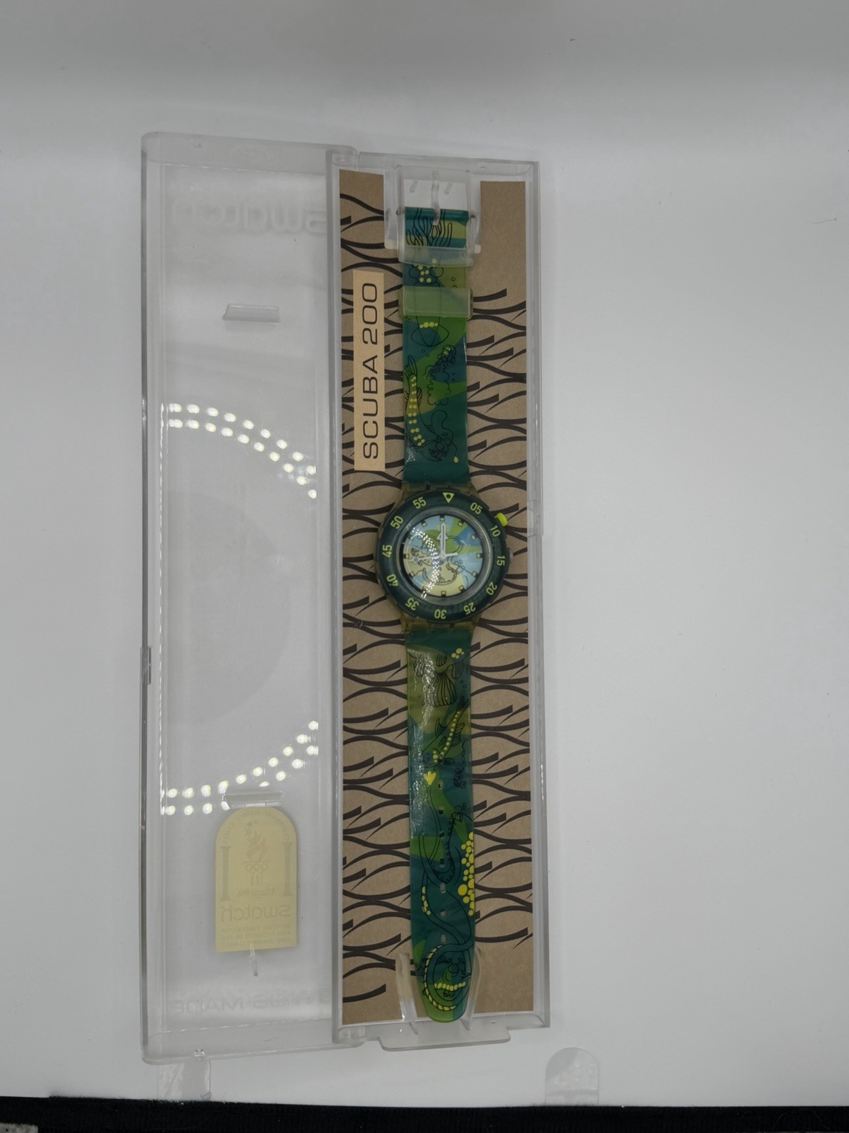 Swatch Scuba 200 Atlanta 1996 Olympic Games SCUBA 200 not running