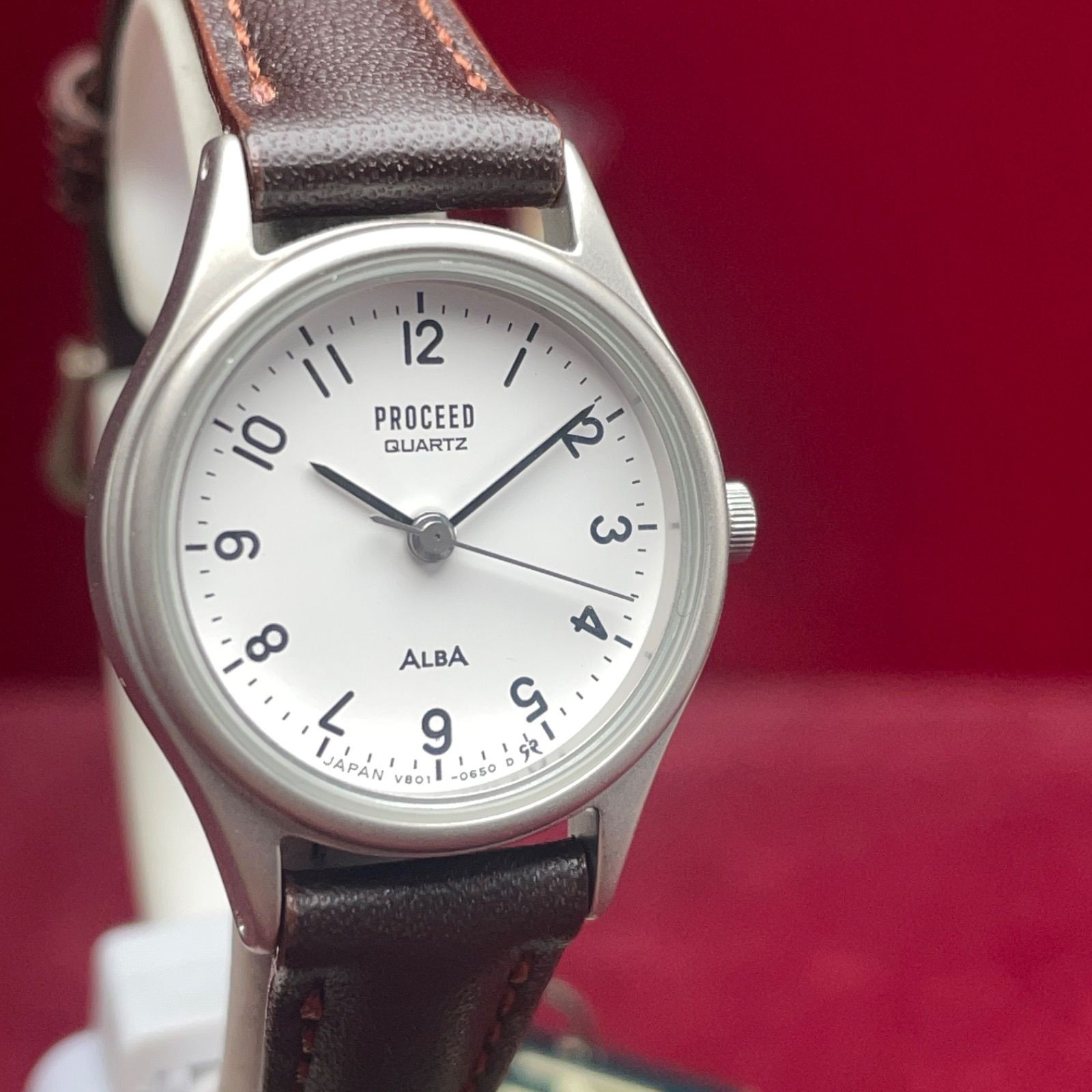 Manufactured in 1997 Battery Changed SEIKO Alba Proceed Made in Japan Vintage An
