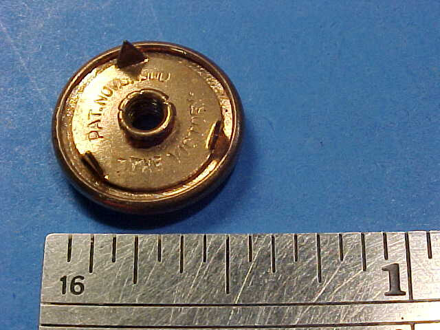 (1) Antique “The Victory” Screwback Clasp Patent Nov 6 1900 NOS Pin Backing 3/32