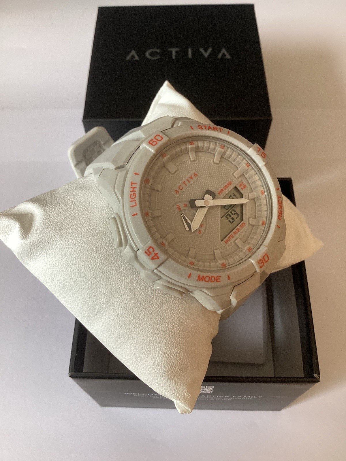 Activa X Invicta Digital Essentials Men’s Watch 53mm Grey ACW2583-002 Brand New
