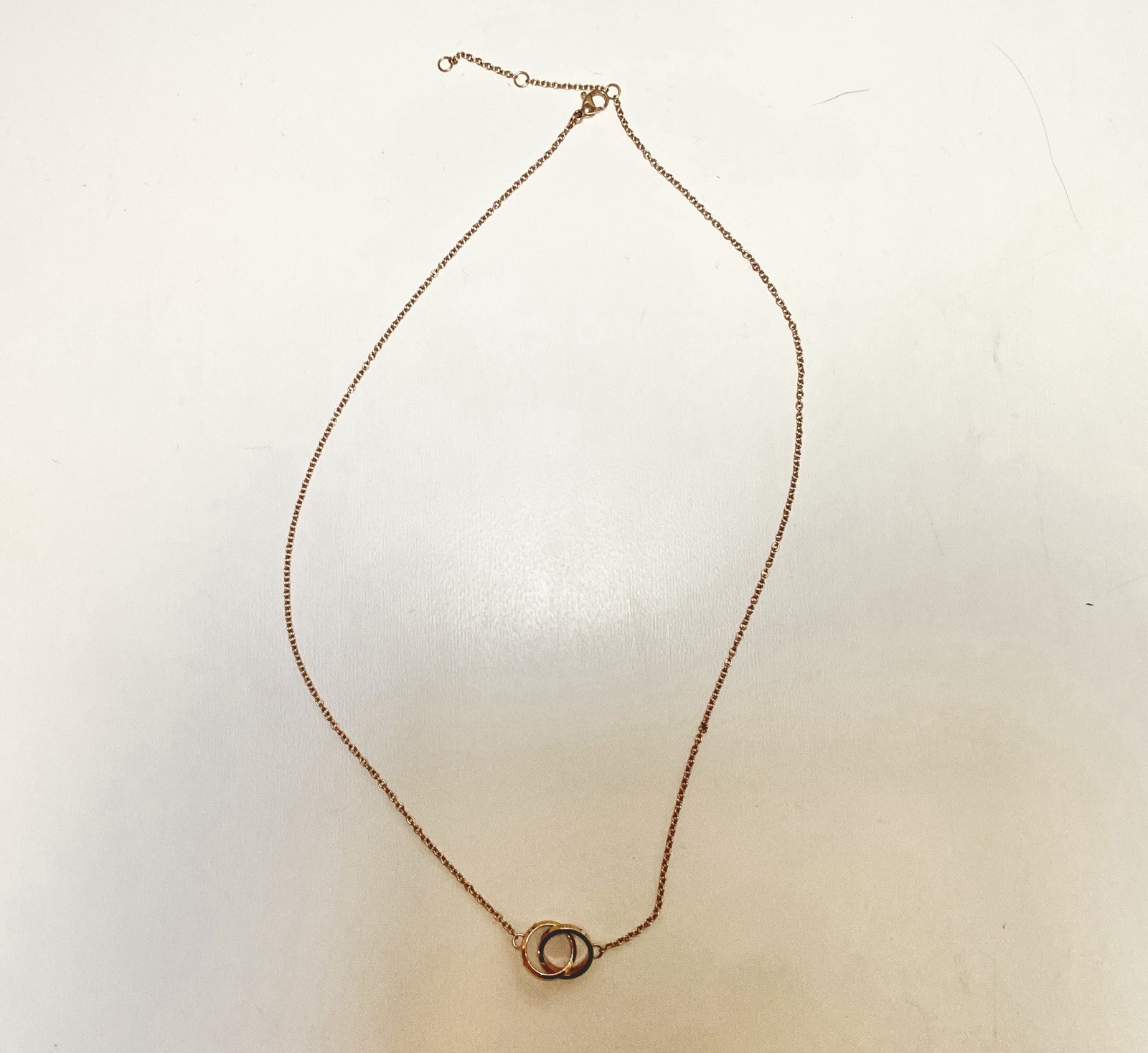Daniel Wellington DW Classic Lumine Unity Necklace Rose Gold