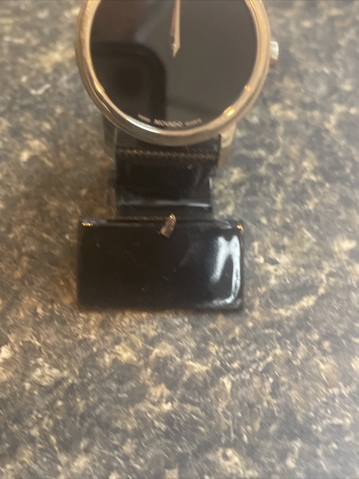 Movado Men’s Museum Black Dial Stainless Steel Watch Retail $695 -Great Deal