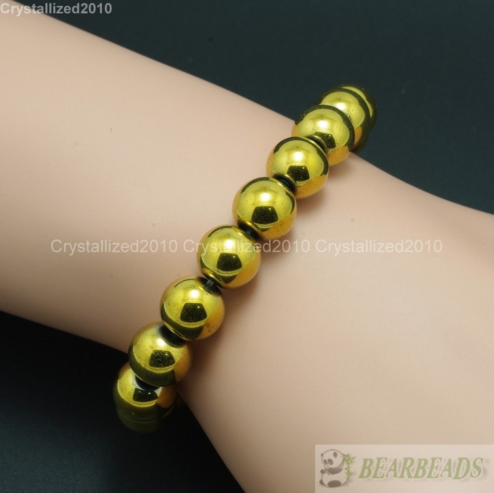 Handmade 6mm Mixed Natural Gemstone Round Beads Stretchy Bracelet Healing Reiki