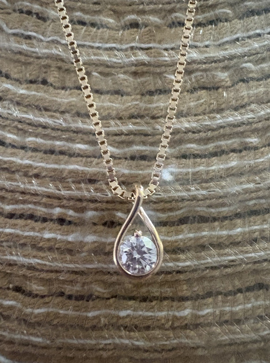 PANDORA INFINITE 14k Yellow Gold 0.25 TCW Lab-grown Diamond Pendant Necklace
