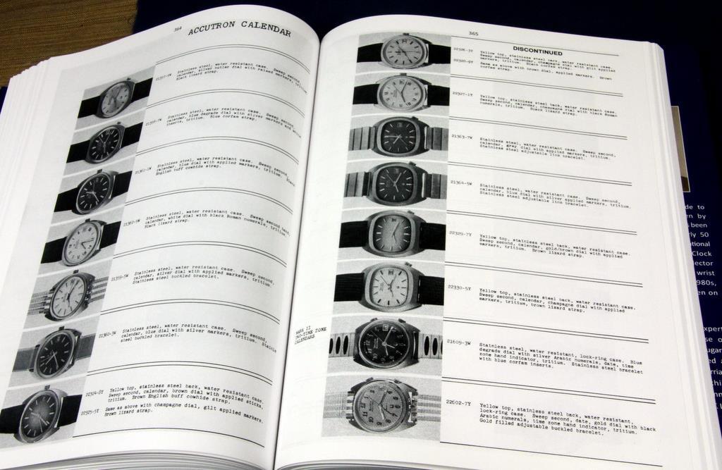 “Complete Guide to Bulova Accutron watches” HARDBOUND BOOK 530 PAGES 1100 ID’D